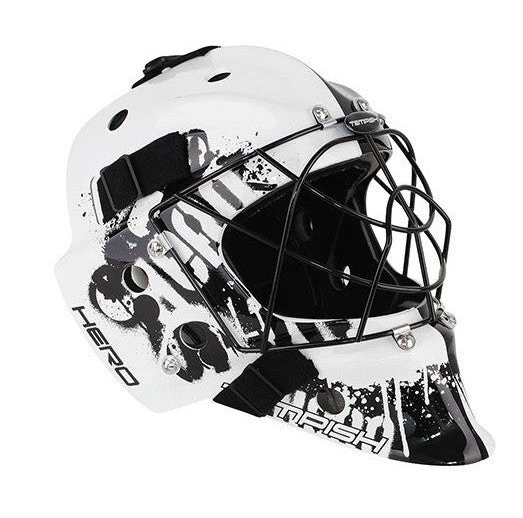 Shop-halona Floorball Helm IFF Zertifiziert Für Torwart, Torhüter Unihockey Senior White Torwartmaske 2 Shop-halona Floorball Helm IFF Zertifiziert Für Torwart, Torhüter Unihockey Senior White Torwartmaske