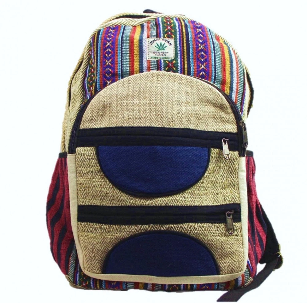 Shop-halona Natur & Trend Rucksack Aus Hanf, Cultbagz HB-0022 3 Shop-halona Natur & Trend Rucksack Aus Hanf, Cultbagz HB-0022