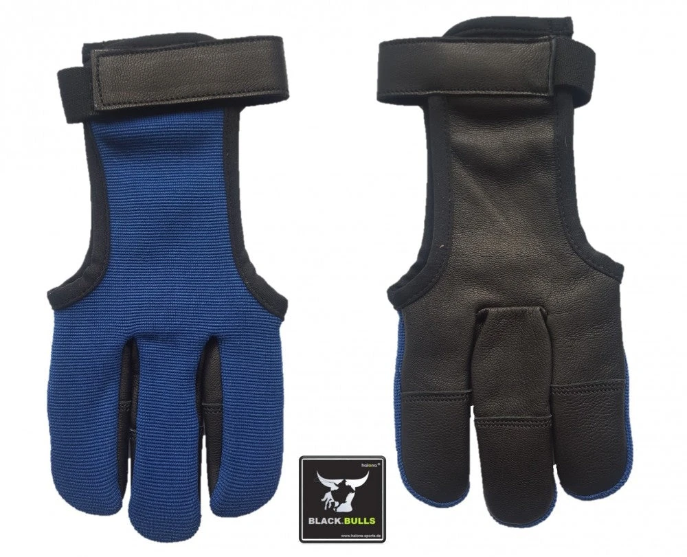 Shop-halona Bogenhandschuh BLACK.BULLS Colore Blau S-XL Bogensport 2 Shop-halona Bogenhandschuh BLACK.BULLS Colore Blau S-XL Bogensport