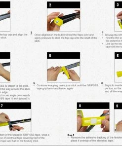 Shop-halona Griptape Gripsss Blue Sports Hockey Schlägertape Eishockey Skin