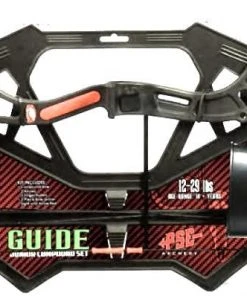 Shop-halona PSE Compoundbogen, 29 Lbs Sportbogen F. Kinder, Pfeile, Köcher, Armschutz Guide