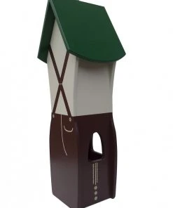 Shop-halona Vogelhaus Mit Futterstation, Nistkasten, Lederhose Handarbeit 65x18x16 Cm Entdecken Und Forschen