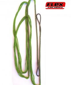 Shop-halona Dacronsehne Stringflex Grün F. Recurvebogen 48-70 Zoll In 10-12 Strang