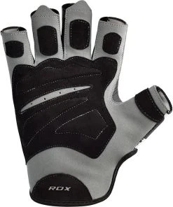 Shop-halona RDX F11 Bobybuilding Gym Handschuhe Weiß