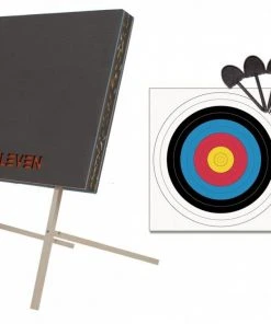 Shop-halona Bogensport Eleven SET Bogenständer Mit Zielscheibe 60x60