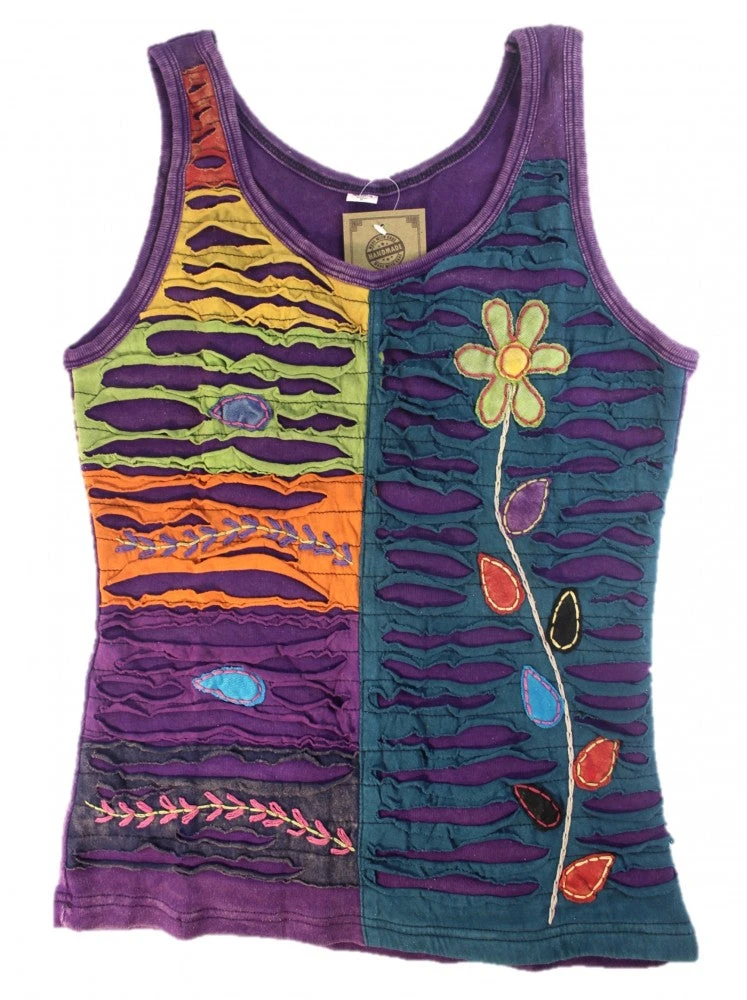 Shop-halona Natur & Trend Tank Top Cultbagz Hippie Style 208 S-L Lila 3 Shop-halona Natur & Trend Tank Top Cultbagz Hippie Style 208 S-L Lila