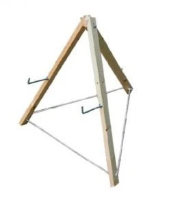 Shop-halona Zielscheibenständer, F. Strohzielscheibe, Scheibenständer 70 Cm Bogenschiessen