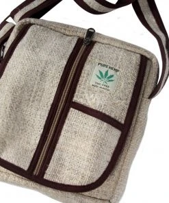 Shop-halona Hemp Single Strap Cross Body Bag Purse Cultbagz Natur & Trend