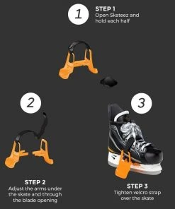 Shop-halona Lauflernhilfe Schlittschuh, Eislaufen Skateez