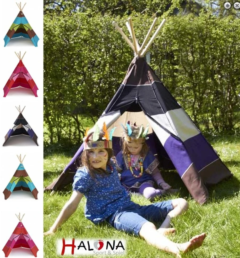 Shop-halona Torwartmaske Tipi, Indianerzelt Baumwolle, Spielzelt, Spielhaus F. Kinder 1 Shop-halona Torwartmaske Tipi, Indianerzelt Baumwolle, Spielzelt, Spielhaus F. Kinder