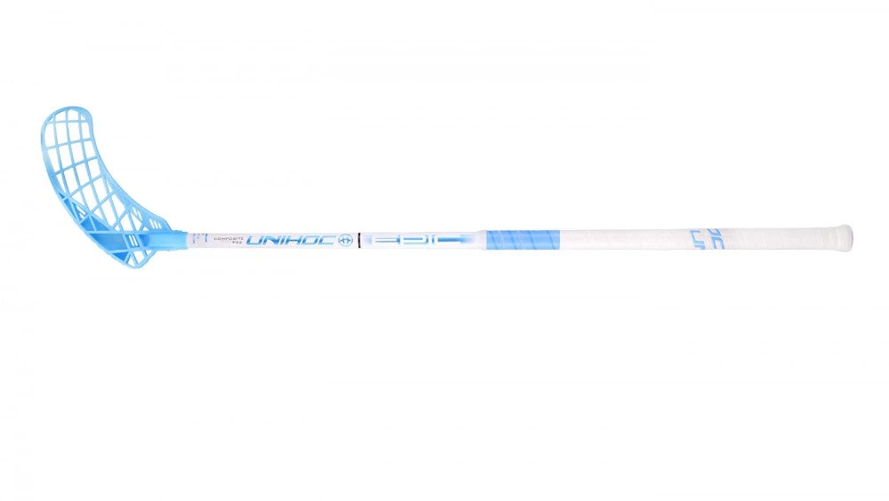 Shop-halona Inlinehockey Floorballschläger EPIC Composite 32 Weiss/blau 80cm 2 Shop-halona Inlinehockey Floorballschläger EPIC Composite 32 Weiss/blau 80cm
