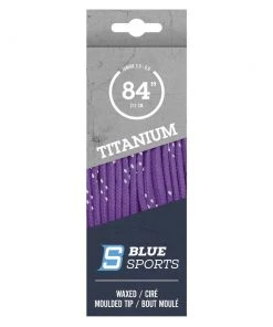 Shop-halona Titanum Schnürsenkel Eishockey Gewachst 96-120 Zoll Lila Sonstige Ausrüstung