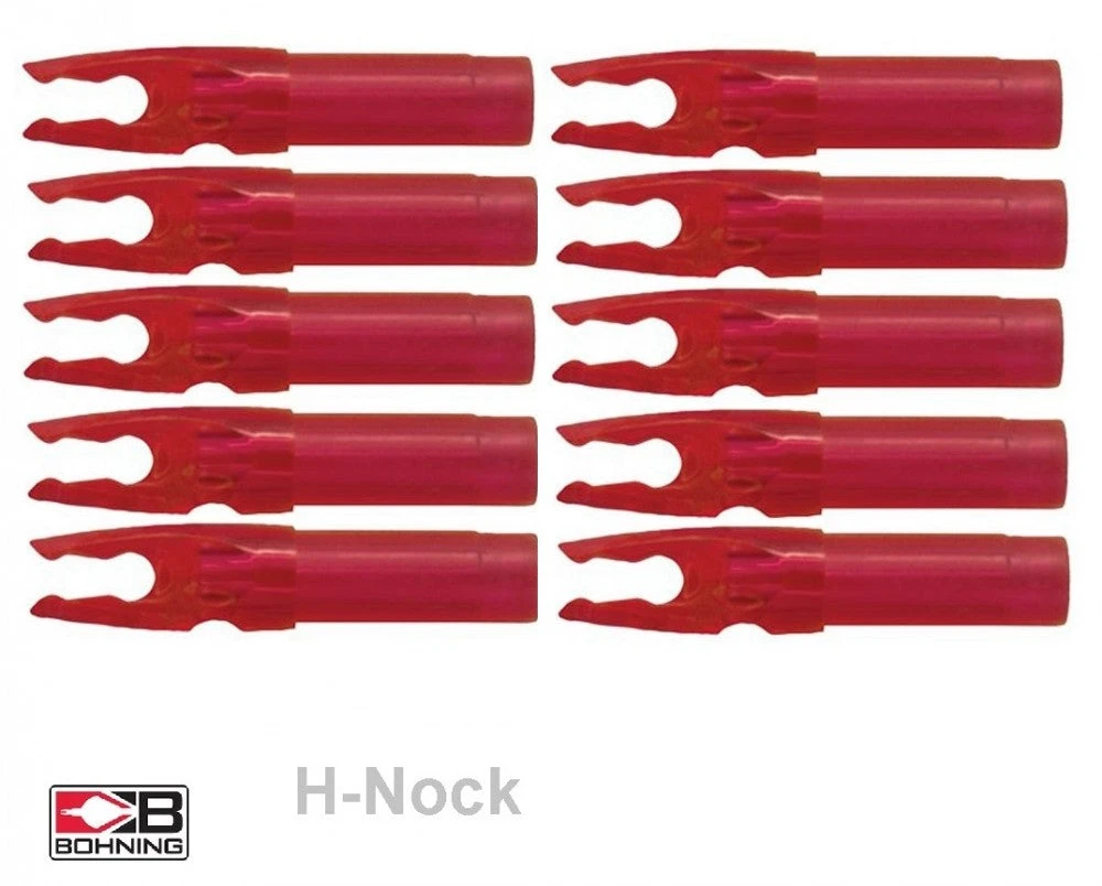 Shop-halona 10x Nocken Bohning Blazer H-Nock Double Lock 7 Shop-halona 10x Nocken Bohning Blazer H-Nock Double Lock