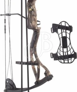 Shop-halona Compoundbogen SET Camo Inkl. Zubehör, Firefox CB Buster 70 Cm RH Bis 30 Lbs