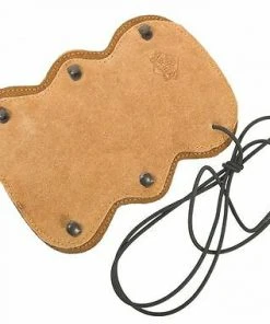 Shop-halona Armschutz F- Bogensport Halona Tradition Aus Wildleder 19x13 Cm