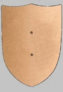 Shop-halona Rollenspiele Ausmalschild, Ritterschild, Ritter Schild F. Kinder V. Fantashion