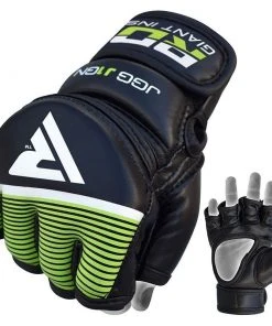 Shop-halona Outdoor - Fitness RDX J1 Kids MMA Training Handschuhe Fitness Schwarz/grün