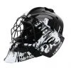 Shop-halona Floorball Helm IFF Zertifiziert Für Torwart, Torhüter Unihockey Senior White Torwartmaske