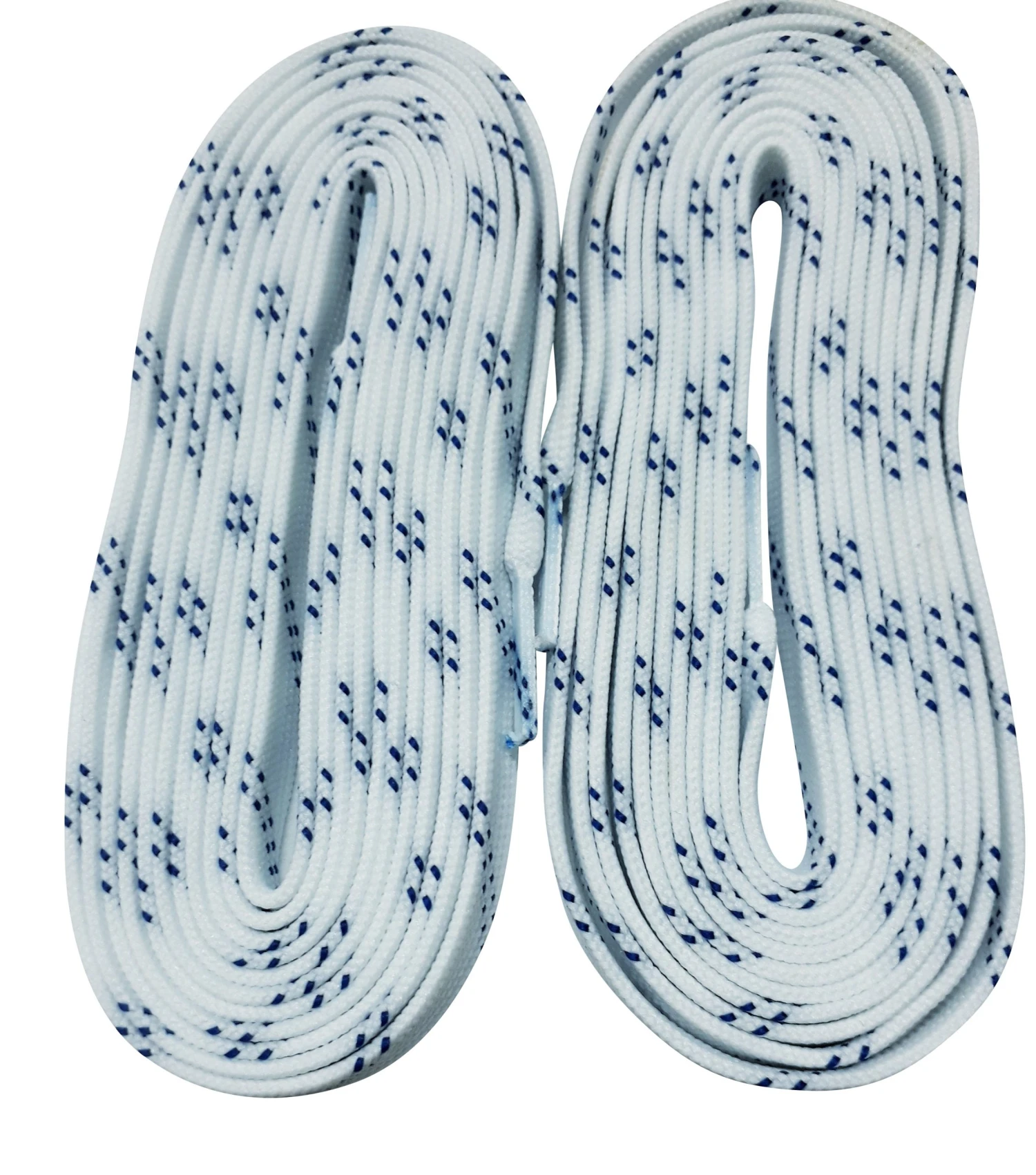 Shop-halona Schnürsenkel Hockey Gewachst Weiß/blau 84-130" HTX3 F. Schlittschuhe 2 Shop-halona Schnürsenkel Hockey Gewachst Weiß/blau 84-130" HTX3 F. Schlittschuhe