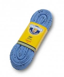 Shop-halona Schnürsenkel Schlittschuhe Howies Colored Wax Molded Tip Laces Schnürsenkel Sky Blue