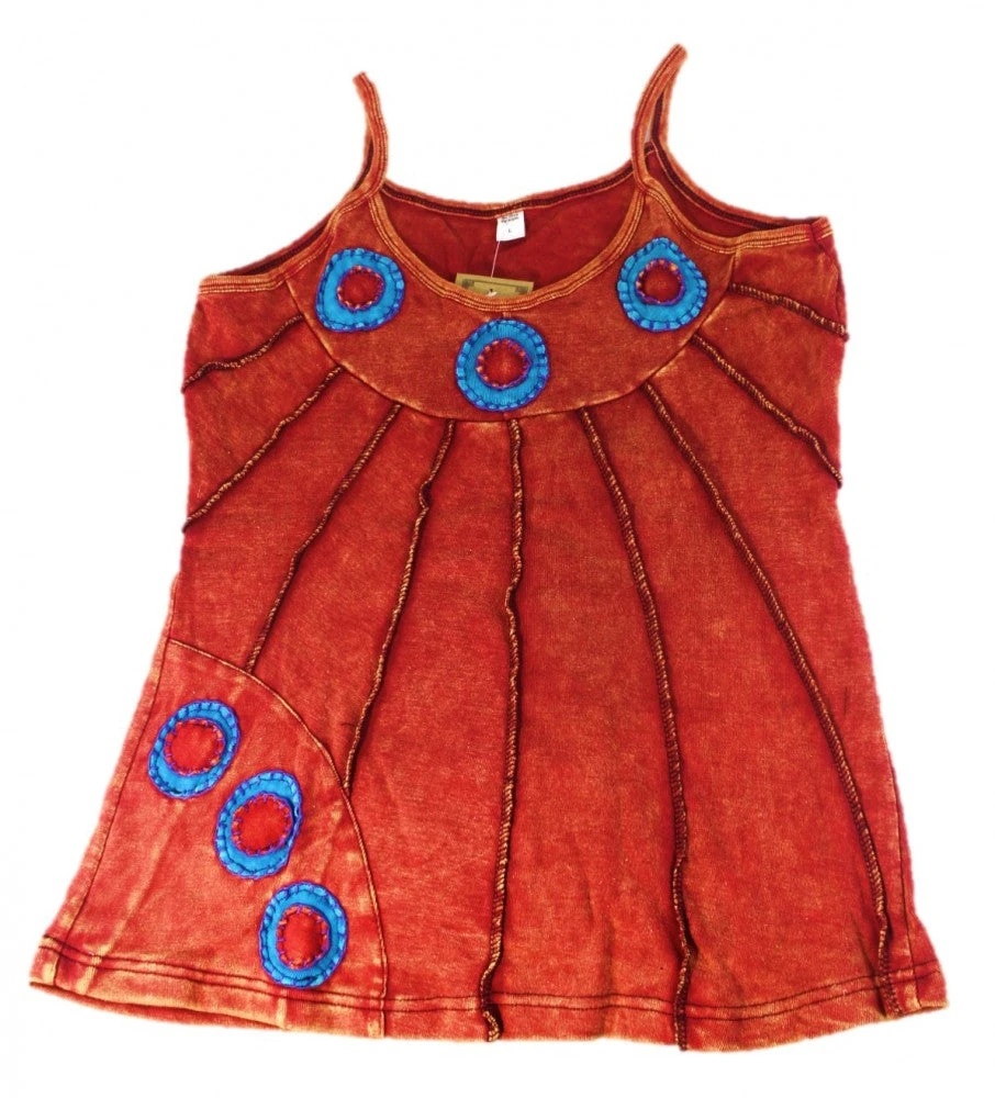 Shop-halona Natur & Trend Hippie Goa Tank Top Baumwolle Cultbagz Rot S-L 2 Shop-halona Natur & Trend Hippie Goa Tank Top Baumwolle Cultbagz Rot S-L