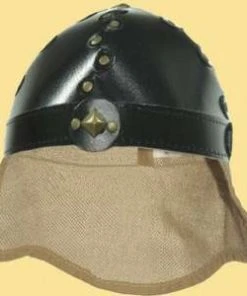 Shop-halona Ritterhelm Mit Nackenschutz Jute - Ritter Helm