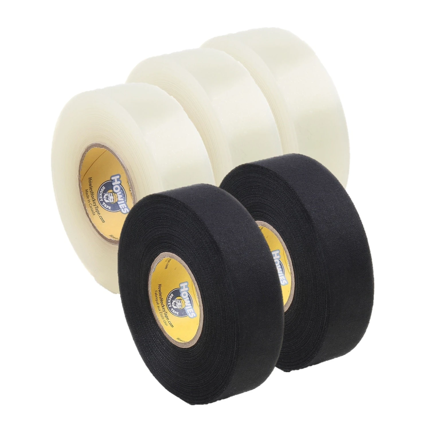 Howies Hockey Tape SET - 2 Schwarz 25mm + 3 Stutzentape Shin Pad 25mm Tape Eishockey 1 Howies Hockey Tape SET - 2 Schwarz 25mm + 3 Stutzentape Shin Pad 25mm Tape Eishockey