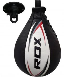 Outdoor - Fitness Punching Ball Speed Leder S2 Von RDX Weiss