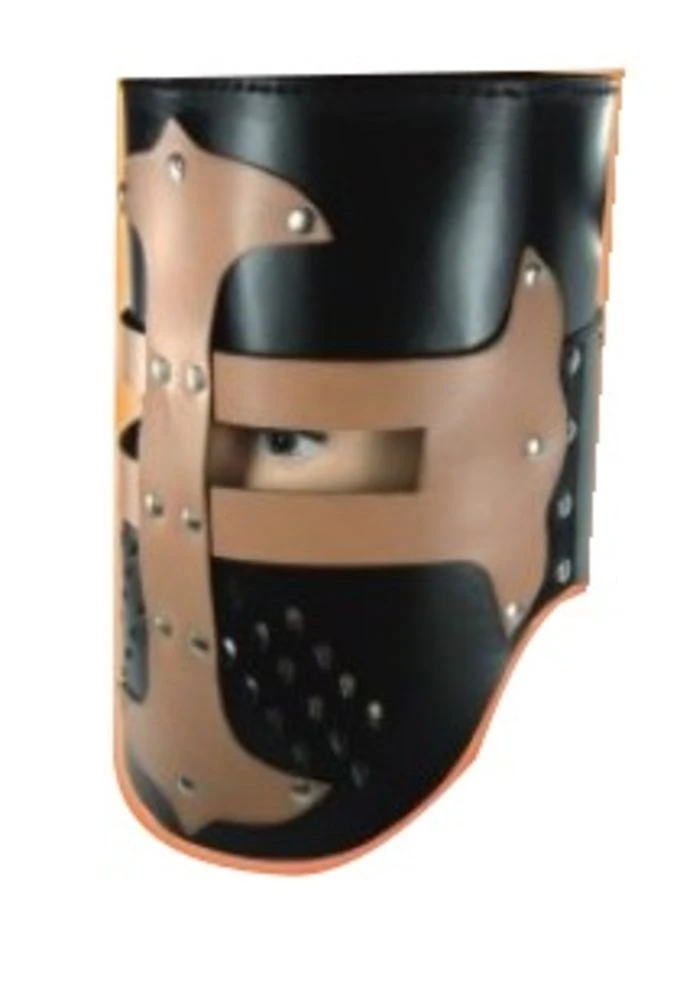 Shop-halona Rollenspiele Ritterhelm Aus Leder, Ritterrüstung; Helm Larp, Templer-Helm 6 Shop-halona Rollenspiele Ritterhelm Aus Leder, Ritterrüstung; Helm Larp, Templer-Helm