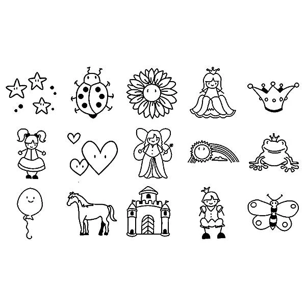 Shop-halona Kinderwerkstatt Stempel F. Mädchen, Prinzessin, Pferde & Co. Kinderstempel 1 Shop-halona Kinderwerkstatt Stempel F. Mädchen, Prinzessin, Pferde & Co. Kinderstempel