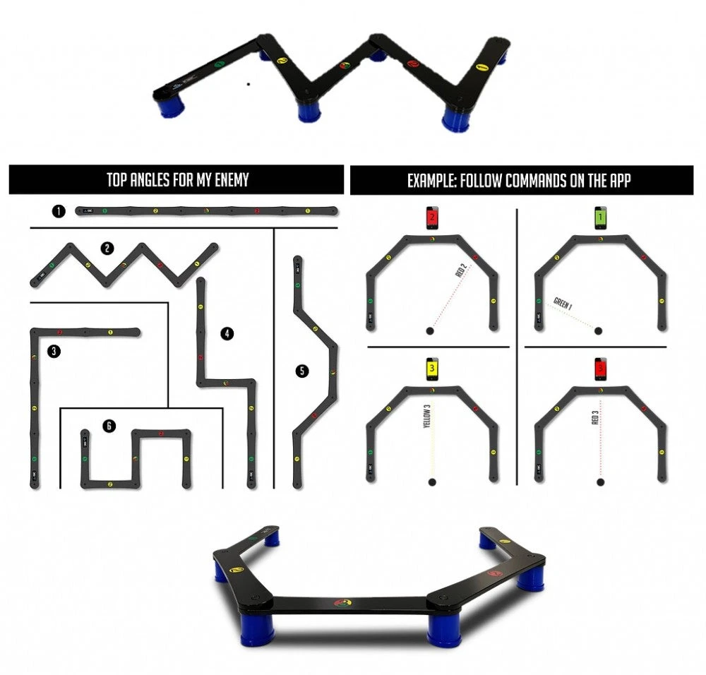 Shop-halona Zubehör Training MMy Enemy Pro Stickhandling Training Aid 3,2m, Equipment, Puck Control 4 Shop-halona Zubehör Training MMy Enemy Pro Stickhandling Training Aid 3,2m, Equipment, Puck Control