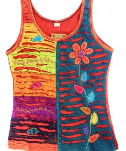 Shop-halona Tank Top Cultbagz Hippie Style 208 S-L Rot