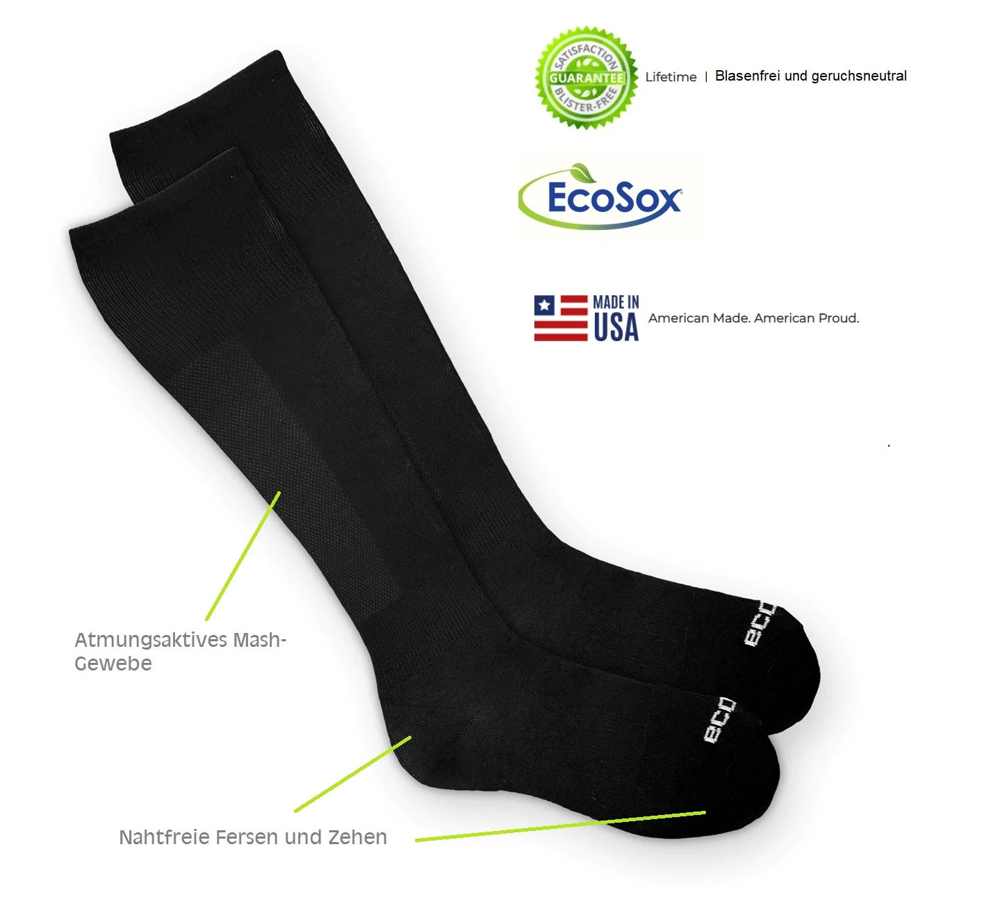 Shop-halona ECOSOX Eishockey Sportsocken Bamboo US Active Sport Lang 2 Shop-halona ECOSOX Eishockey Sportsocken Bamboo US Active Sport Lang