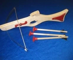 Shop-halona Armbrust Aus Holz F. Kinder Mit Stahlbügel