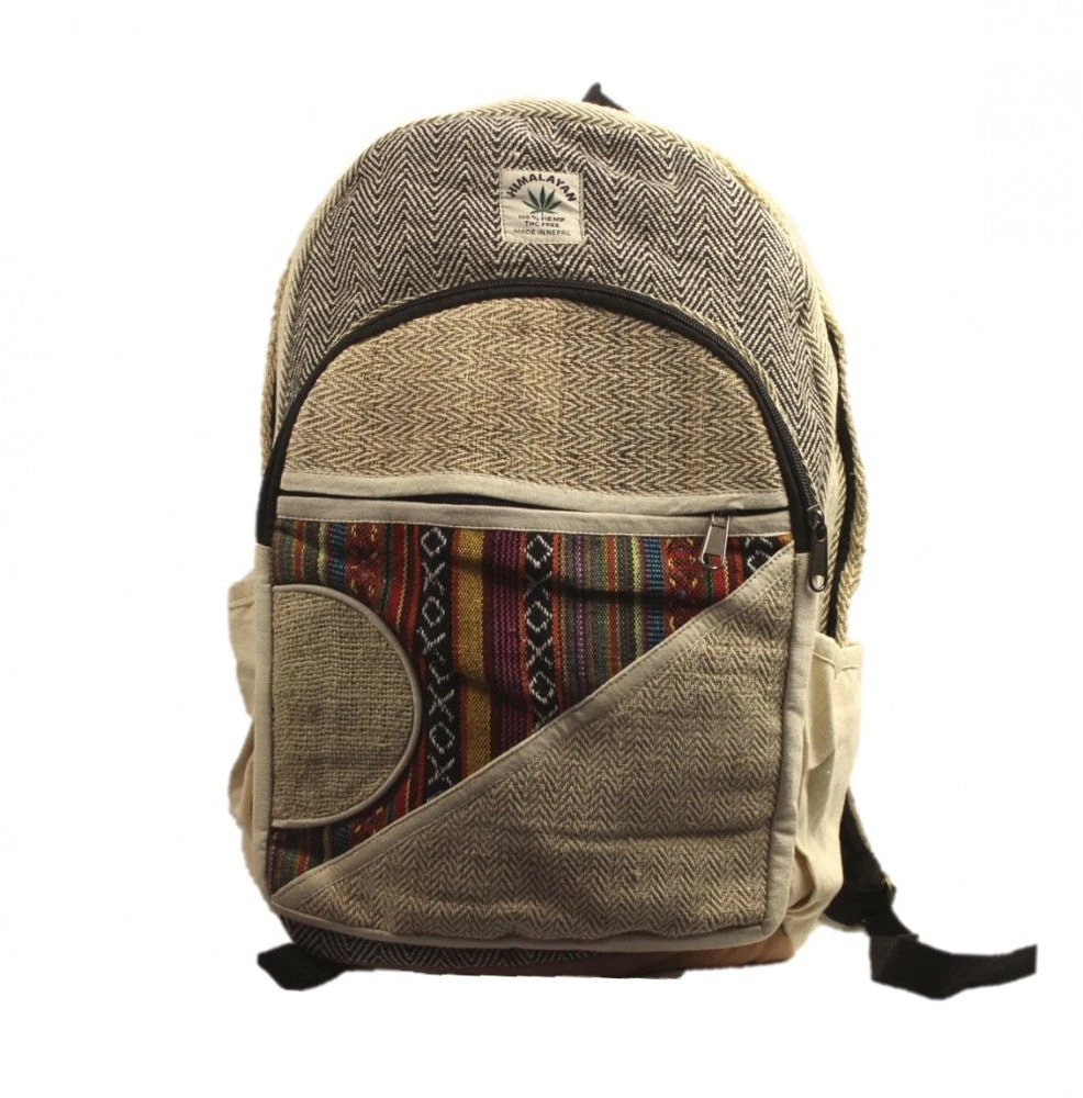 Shop-halona Natur & Trend Rucksack Aus Hanf, Cultbagz HB-0086 3 Shop-halona Natur & Trend Rucksack Aus Hanf, Cultbagz HB-0086
