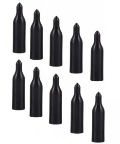 Shop-halona Zubehör Für Pfeile 10x Bearpaw Pfeilspitze, Klebespitze 3D Stahl Größe 5/16 - 11/32