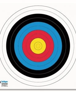 Shop-halona Bogensport 10x FITA Scheibenauflage 40cm, Zielscheibe, Bogenschießen, Sportbogen Training