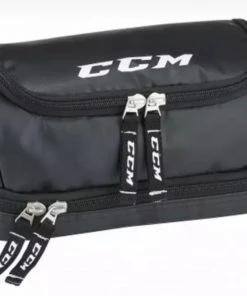 CCM Toiletten- Und Kulturbeutel Schwarz Zubehörtasche Eishockey 11" Taschen