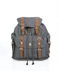 Shop-halona Natur & Trend Rucksack HF-0016 Pure Hanf Grau