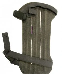 Shop-halona Bogensport Armschutz Wildleder Grau/anthrazit F. Unterarm Ventiliert