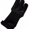 Shop-halona Bogenhandschuh Full Finger Halona, Schiesshandschuh S-XL F. Bogenschiessen Black Fingerschutz