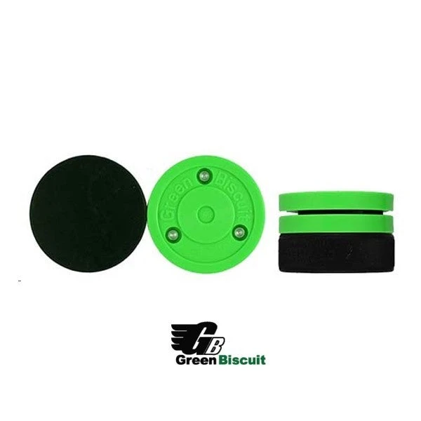 Shop-halona Green Biscuit Trainingspuck F. Eishockey, Hockey Puck Asphalt 1 Shop-halona Green Biscuit Trainingspuck F. Eishockey, Hockey Puck Asphalt