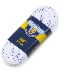 Shop-halona Howies White Cloth Hockey Skate Laces Schnürsenkel Ungwachst Weiß 72-120" Schnürsenkel Schlittschuhe