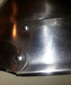 Shop-halona Stahlhelm, Ritterhelm F. Kinder Aus Echtem Stahl, Ritterrüstung, Helm Rollenspiele