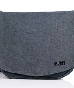 Shop-halona Schultertasche Pure Hemp Aus Hanf/Baumwolle Grau