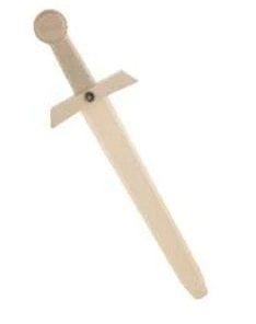 Shop-halona Schwert Aus Holz 48cm, Holzschwert Ritter