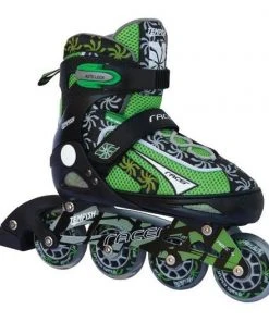 Shop-halona Inliner, Inlineskates Junior Gr. 31-34 Verstellbar, Tempish Racer, ABEC 5 Kinder