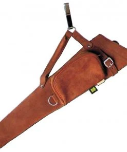 Shop-halona Köcher Traditionell Bogenschiessen, Halona, Leder Seitenköcher Mit Clip 50x15 Cm