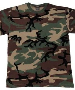 Shop-halona Kinder T-Shirt BW, Militär, Bundeswehr Woodland