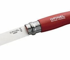 Shop-halona Kindermesser, Taschenmesser F. Kinder, Schnitzmesser Rot Freizeitmesser